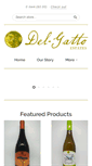Mobile Screenshot of del-gattoestates.ca